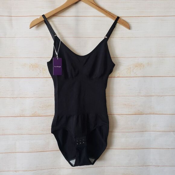 HeyShape Snatched Shapewear Slimming Bodysuit Black Women's Size Medium - Picture 1 of 11